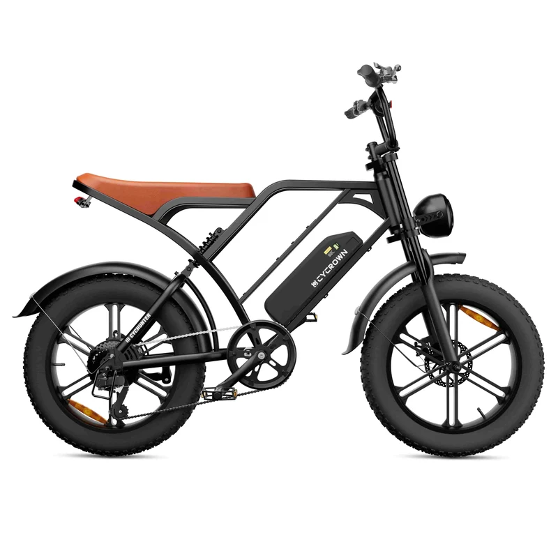 CYCROWN Hunter 20" Off Road Electric Bike 750W Motor 48V 26Ah Dual Batteries