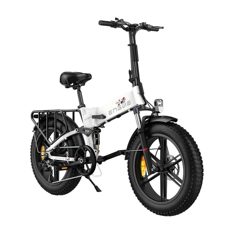 ENGWE Engine X 20" Fat Tire Folding Electric Bike 250W Motor 48V 13Ah Battery