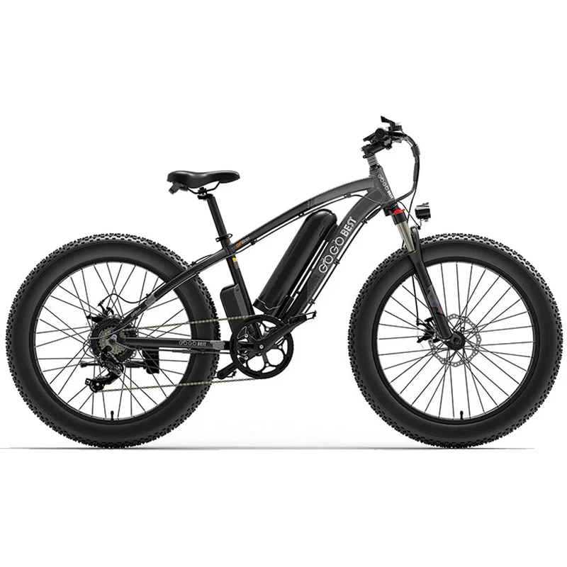 GOGOBEST GF600 26*4" Fat Tire Electric Mountain Bike 1000W Motor 48V 13Ah Battery