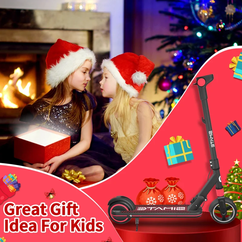 SIMATE S3 Kid＆s Foldable Electric Scooter Combo