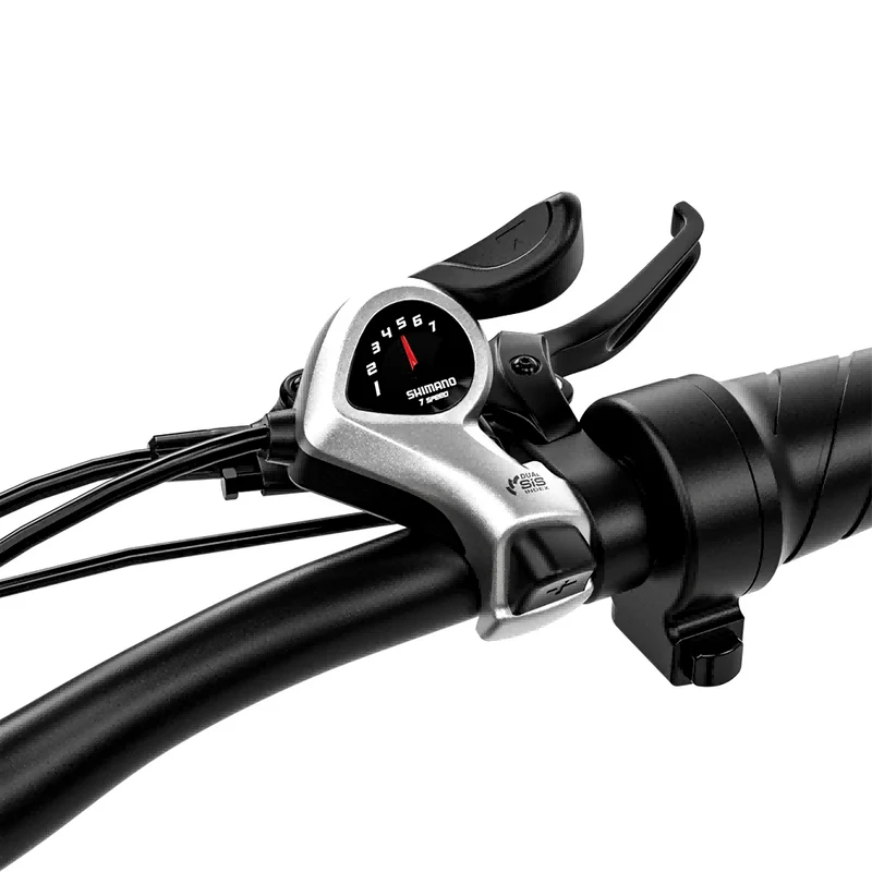SHENGMILO S700 26" Step-Thru Fat Tire Electric City Bike 1000W*2 Dual Motor 48V 17.5Ah Battery