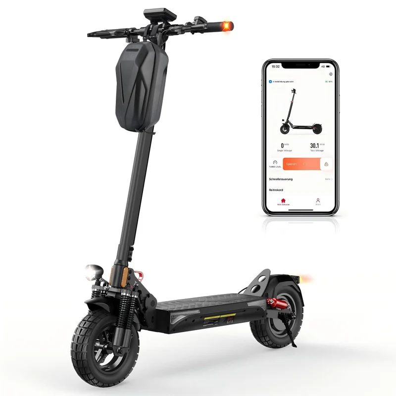 ISINWHEEL T4 10" Commuter Electric Scooter 1000W Motor 42V 12.5Ah Battery (ABE)