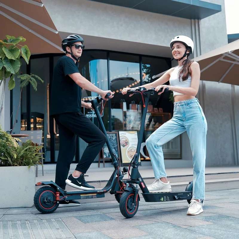 ISCOOTER I10 Pro 10" Folding Commuter Electric Scooter 800W Motor 48V 15Ah Battery