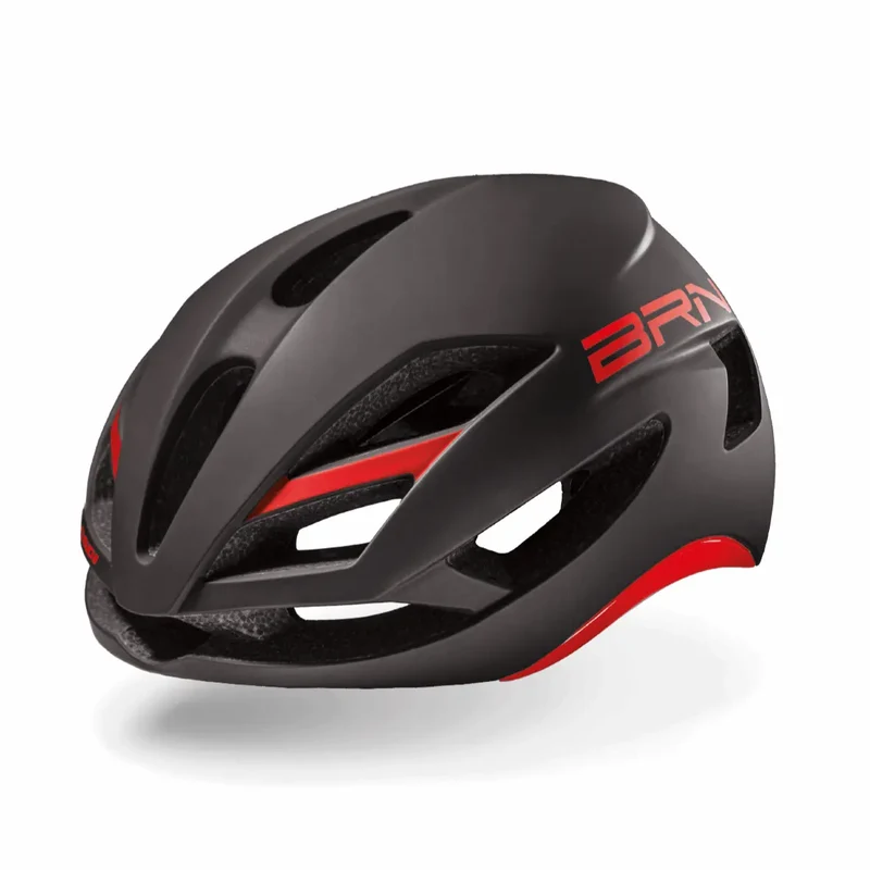 CASCO BRN CLOUD II rosso/nero leggerissimo e super ergonomico per Bici e Monopattino
