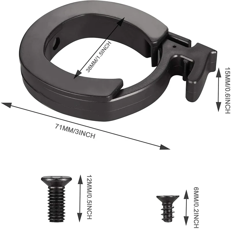 ANELLO NINEBOT MAX G30 per la chiusura del monopattino elettrico