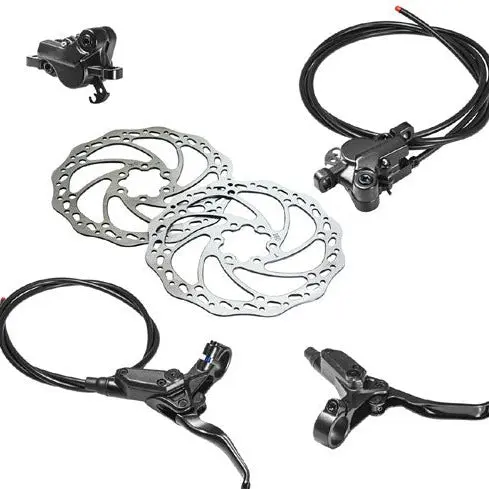 FRENI IDRAULICI Brn kit completo ed olio incluso per Bici e Monopattini
