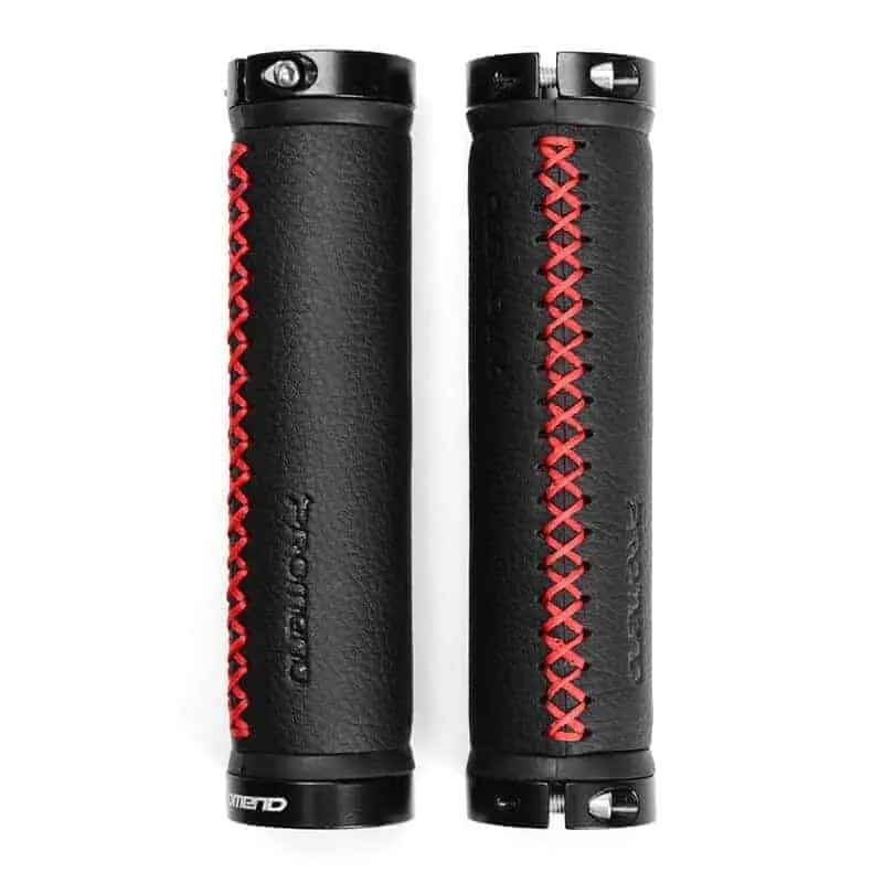 MANOPOLE Slim in pelle per monopattini e bici compatibile con tutti i modelli