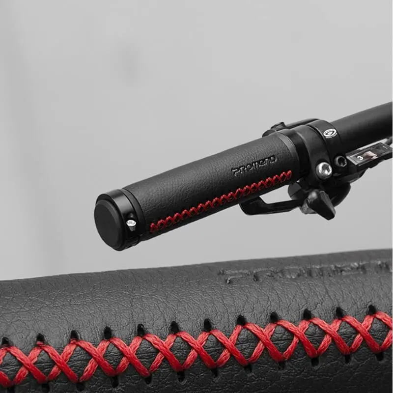 MANOPOLE Slim in pelle per monopattini e bici compatibile con tutti i modelli