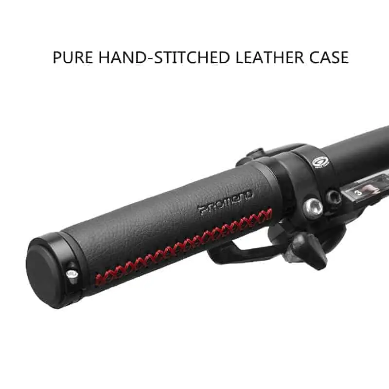 MANOPOLE Slim in pelle per monopattini e bici compatibile con tutti i modelli