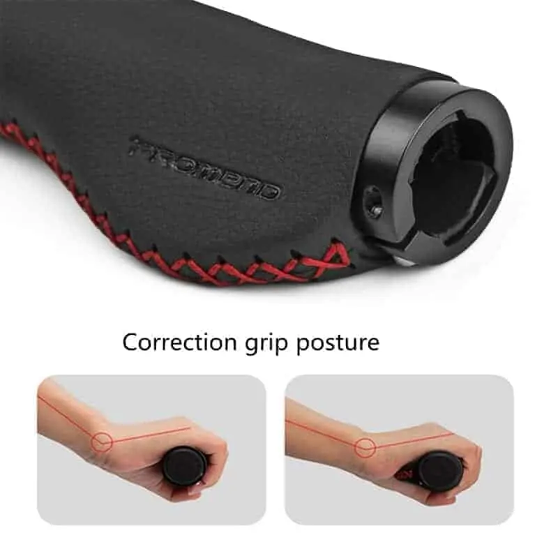 MANOPOLE in pelle per monopattini e bici compatibile con tutti i modelli