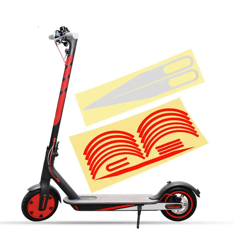 STICKERS per Monopattino elettrico Xiaomi M365, 1S, Essential, Pro e Pro2
