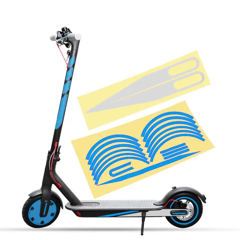 STICKERS per Monopattino elettrico Xiaomi M365, 1S, Essential, Pro e Pro2