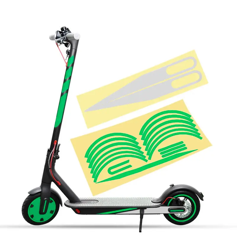 STICKERS per Monopattino elettrico Xiaomi M365, 1S, Essential, Pro e Pro2