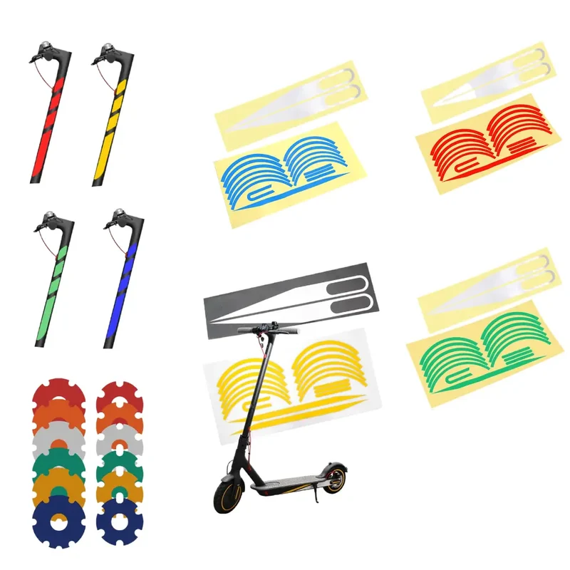 STICKERS per Monopattino elettrico Xiaomi M365, 1S, Essential, Pro e Pro2