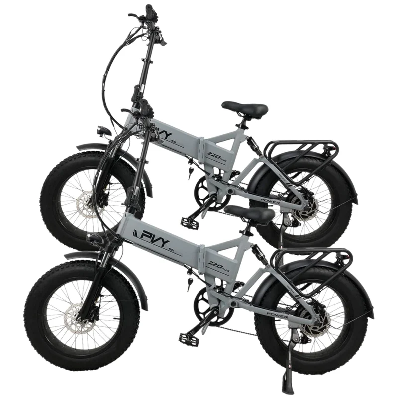 PVY Z20 Plus Fat Tire Electric Folding Bike 1000W Motor Combo