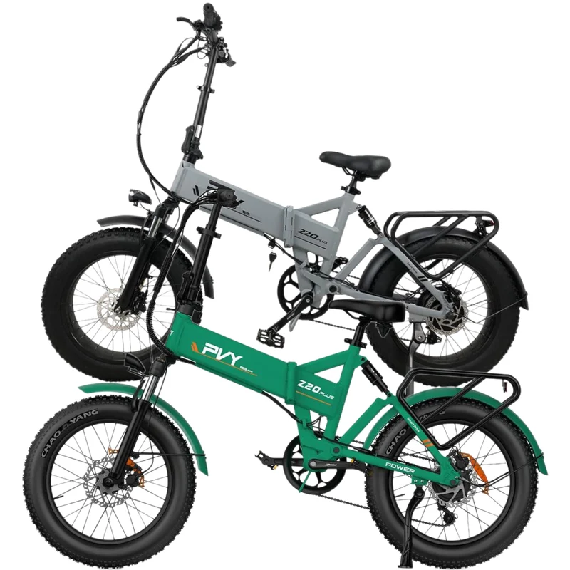 PVY Z20 Plus Fat Tire Electric Folding Bike 1000W Motor Combo