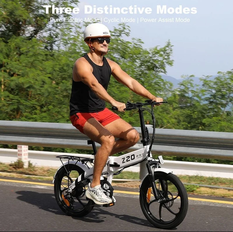 PVY Z20 Pro 20" Electric Folding Commuter City Bike 250W Motor 36V 10.4AH(UK)/14Ah(EU) Battery