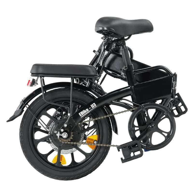 ISINWHEEL U3 16" Folding Electric Bike 500W Motor 36V 7.8Ah Battery
