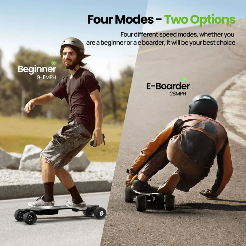 ISINWHEEL V8 Electric Skateboard 600W*2 Motor 37V 5Ah Battery