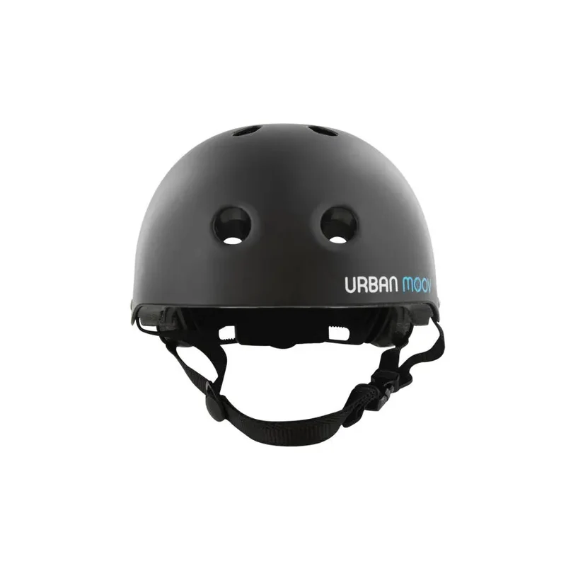 CASCO NERO bici o Monopattino elettrico da città URBAN MOOV nero opaco L