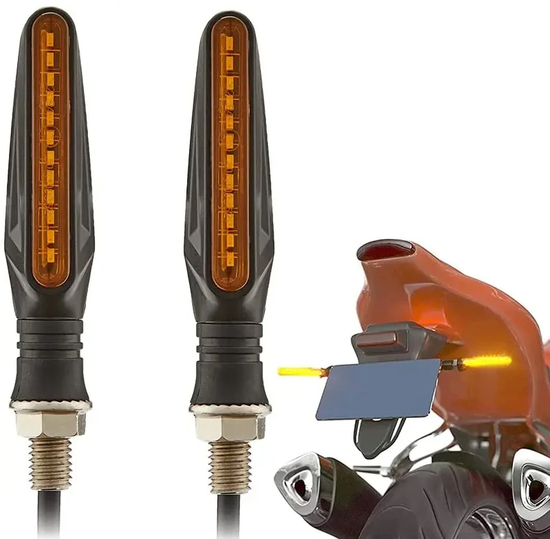 FRECCE 2 Indicatori di Direzione per Bici e monopattini elettrici LED Motocicletta 12 V LED