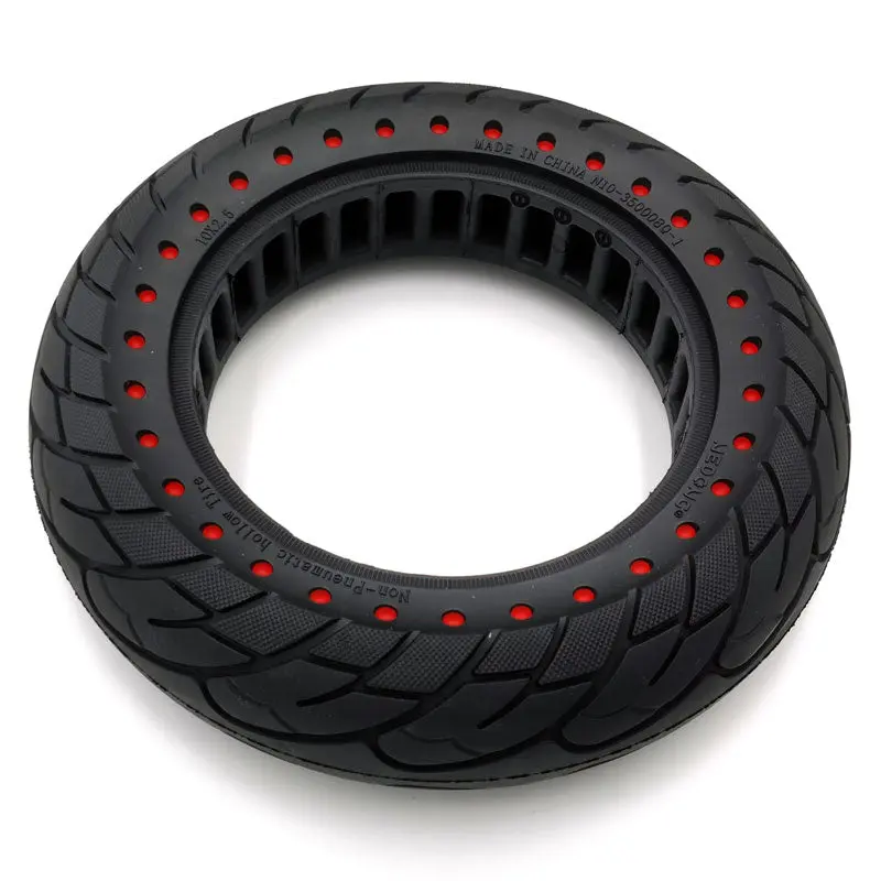 PNEUMATICO pieno gomma solida ruota 10 x 2.50" NEW model ultima generazione Cerchi da 34 o 44mm