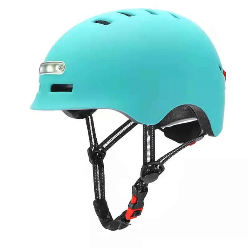 CASCO OEM con luci varie colorazioni ideale per Monopattini, skate e Bici, Ebike bicicletta elettrica