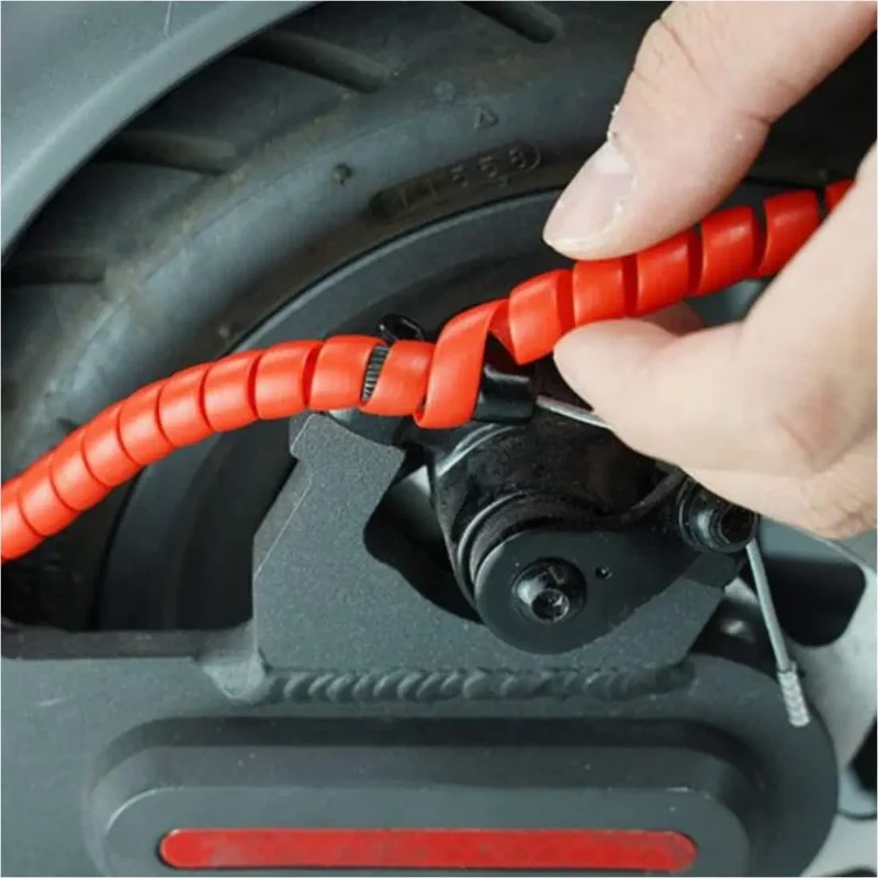 CAVO a spirale protettivo per monopattino Protezione colorato 1M Lunghezza anche per Xiaomi M365 / PRO