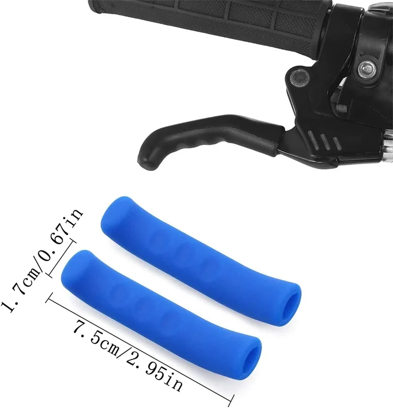 COPRILEVA in Silicone colorato rivestimento leva freno per Bici e monopattini elettrici