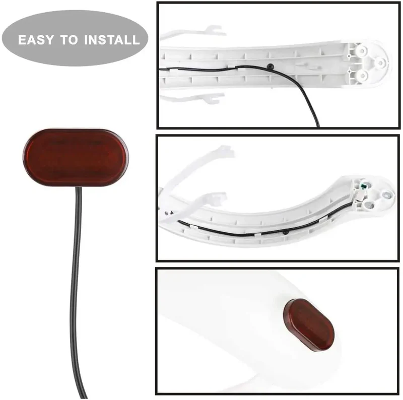 LUCE Posteriore di Ricambio per Monopattino Elettrico Xiaomi M365 1S Essential PRO