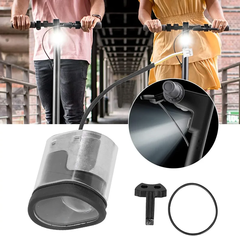 FARETTO Ninebot Luce Anteriore a LED Impermeabile Accessorio per Ninebot Max G30