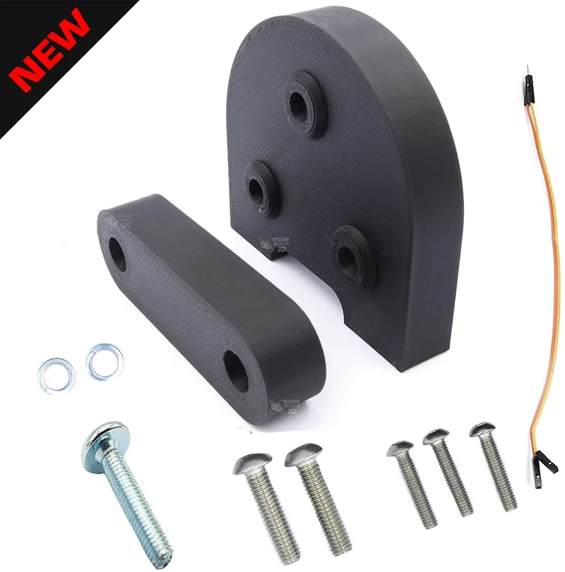 KIT Distanziatore per Ruota da 10 Pollici 25,4 cm per Xiaomi Mijia M365 e PRO Monopattino - Distanziale per Parafango e Cavalletto