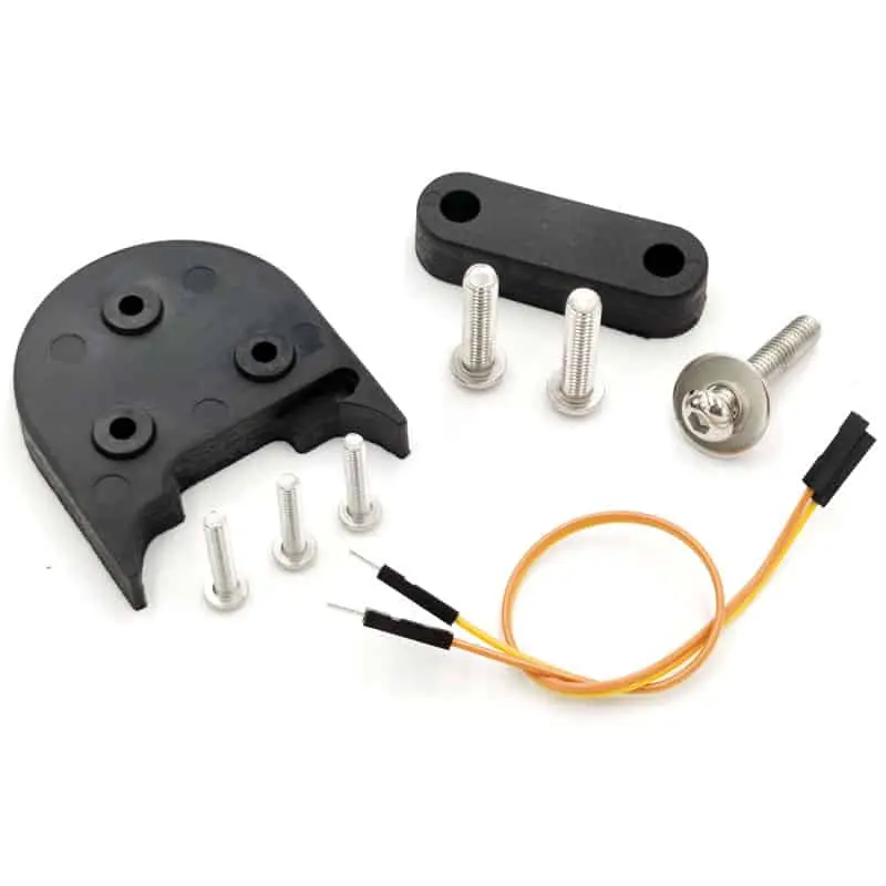 KIT Distanziatore per Ruota da 10 Pollici 25,4 cm per Xiaomi Mijia M365 e PRO Monopattino - Distanziale per Parafango e Cavalletto