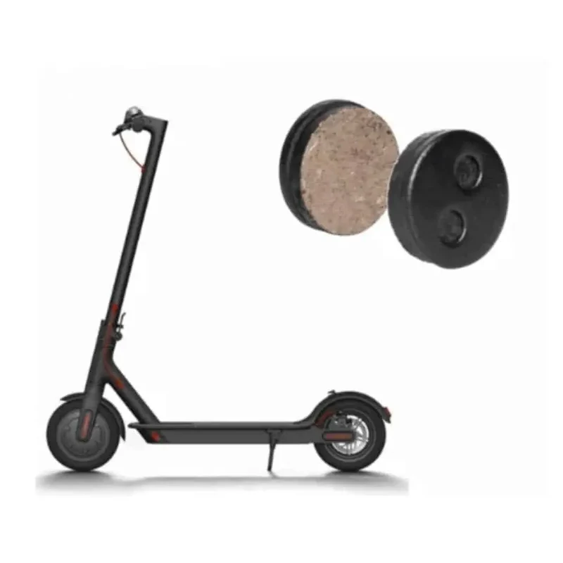 PASTICCHE TONDE freno (2 PEZZI) per Xiaomi M365 Essential, 1S, Pro e Pro2 - Confezione da 2 pastiglie