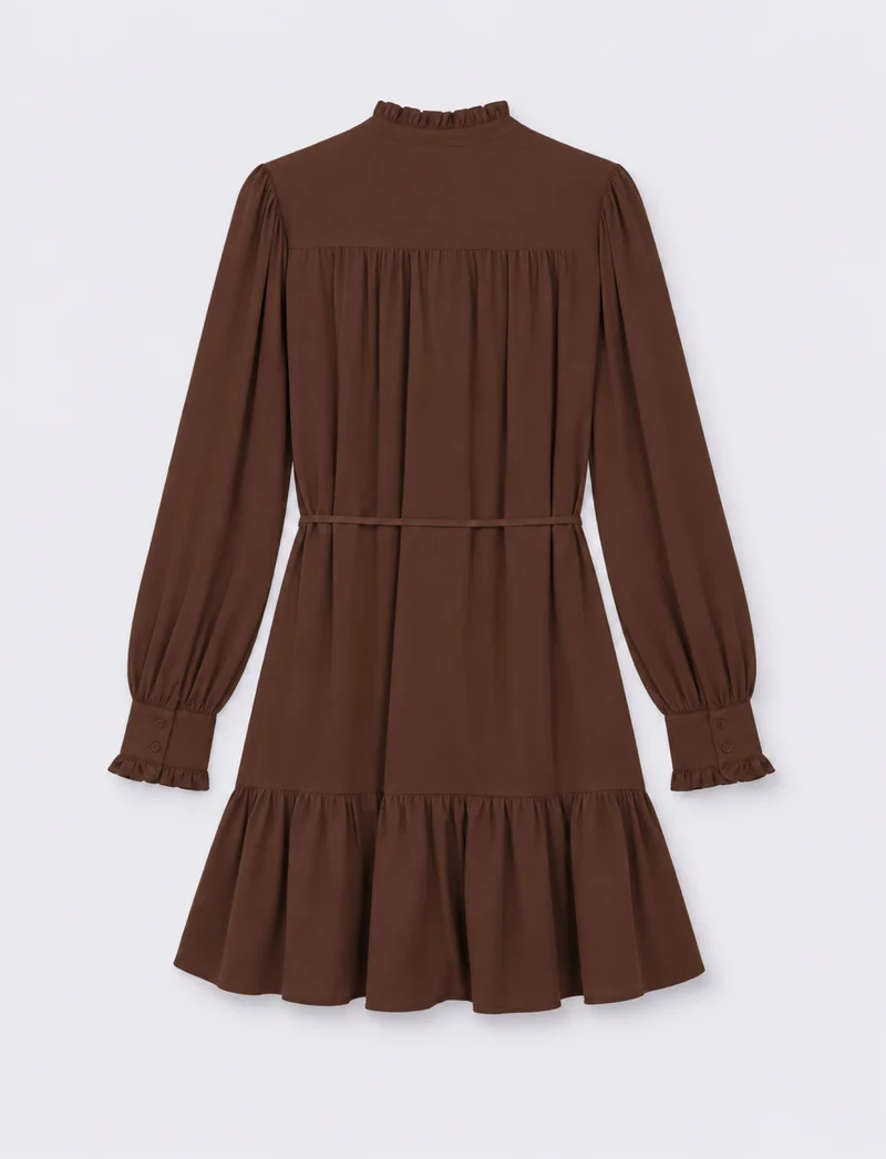 Vestito chemisier a manica lunga - var 2