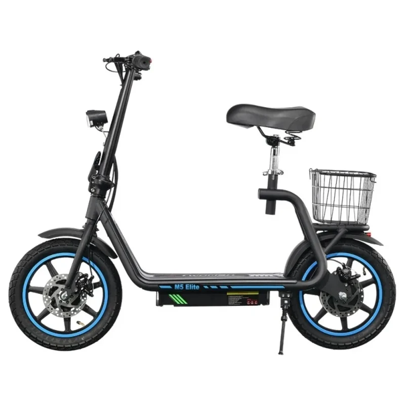 TWOFISH M5 Elite 14" Seated E-Scooter 500W Motor 48V 13Ah Battery (EU)