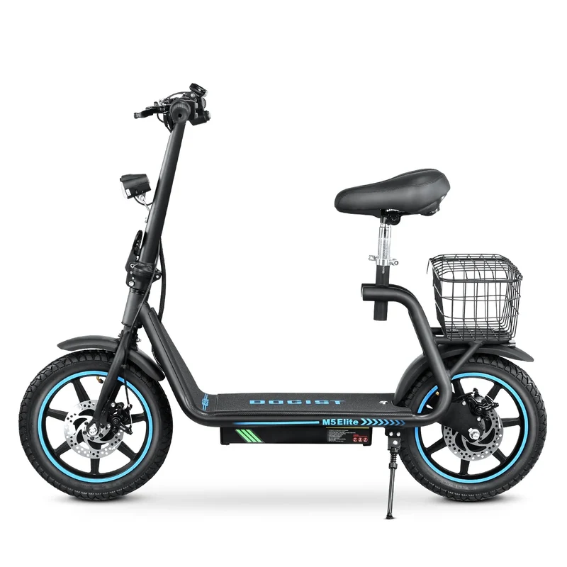 TWOFISH M5 Elite 14" Seated E-Scooter 500W Motor 48V 13Ah Battery (EU)
