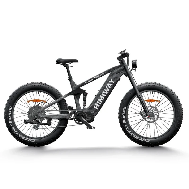 HIMIWAY D7 Pro (Cobra Pro) 26" Full Suspension Mountain Electric Bike 1000W Motor 48V 20Ah Battery