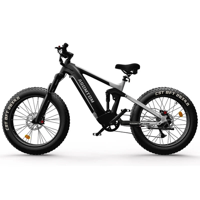ASOMTOM SR6 26" Fat Tire All-Terrain Electric Bike 750W Motor 48V 16Ah Battery