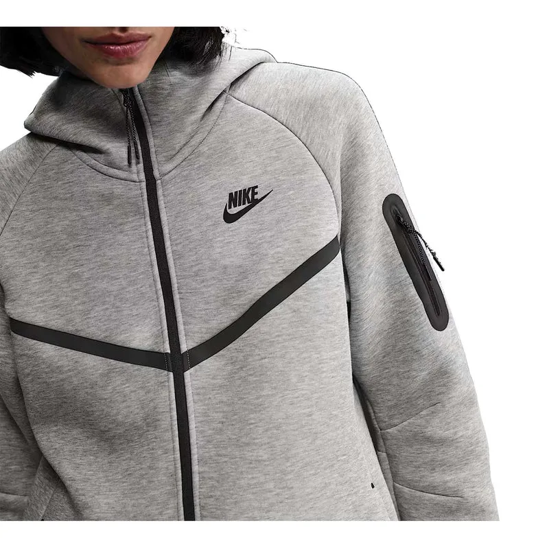 Felpa Con Cappuccio Full zip Tech Fleece Donna