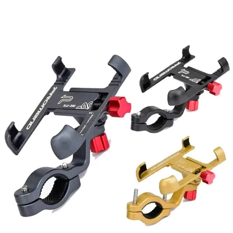 SUPPORTO cellulare mobile Promend girevole a 360° per Monopattino elettrico e Bici