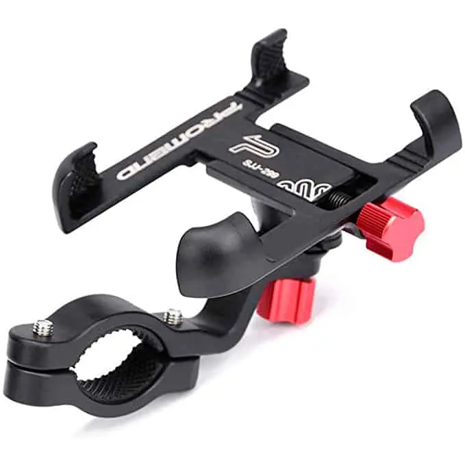 SUPPORTO cellulare mobile Promend girevole a 360° per Monopattino elettrico e Bici