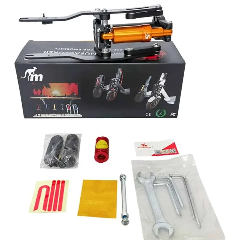 MONORIM V4 Nero/Oro per Monopattino Elettrico NINEBOT MAX G30