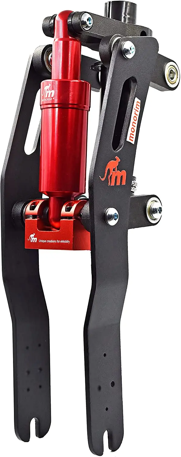 MONORIM V4 Nero/rosso per Monopattino Elettrico Xiaomi M365 1S Essential PRO (Black/Red)
