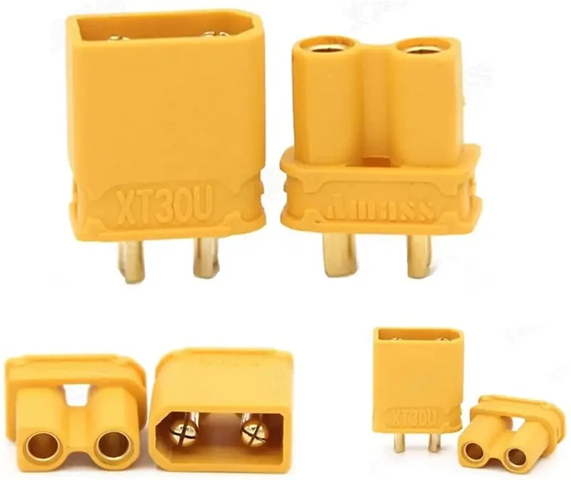 Connettore XT30U Amass - Confezione da 5 paia