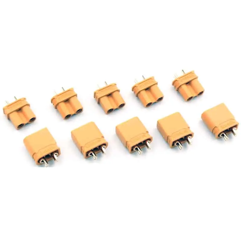 Connettore XT30U Amass - Confezione da 5 paia
