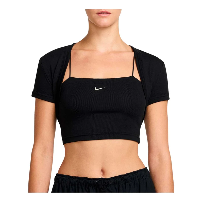 T-Shirt Chill Rib Scollo Quadrato Donna