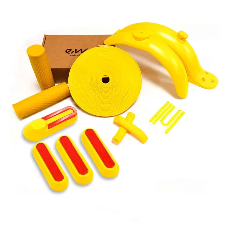 KIT GIALLO per Xiaomi M365 kit di personalizzazione Pro - Giallo