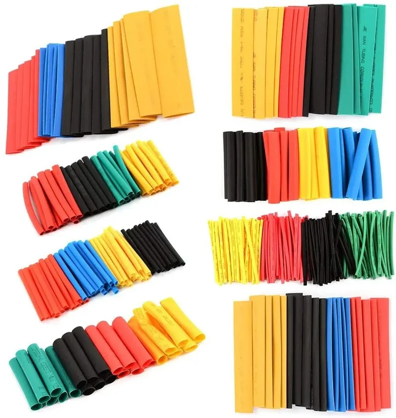 Set di tubi termorestringenti per PC, SIM e NAT Ratio 2: 1 Set di tubi isolanti per guaine termorestringenti isolati termicamente