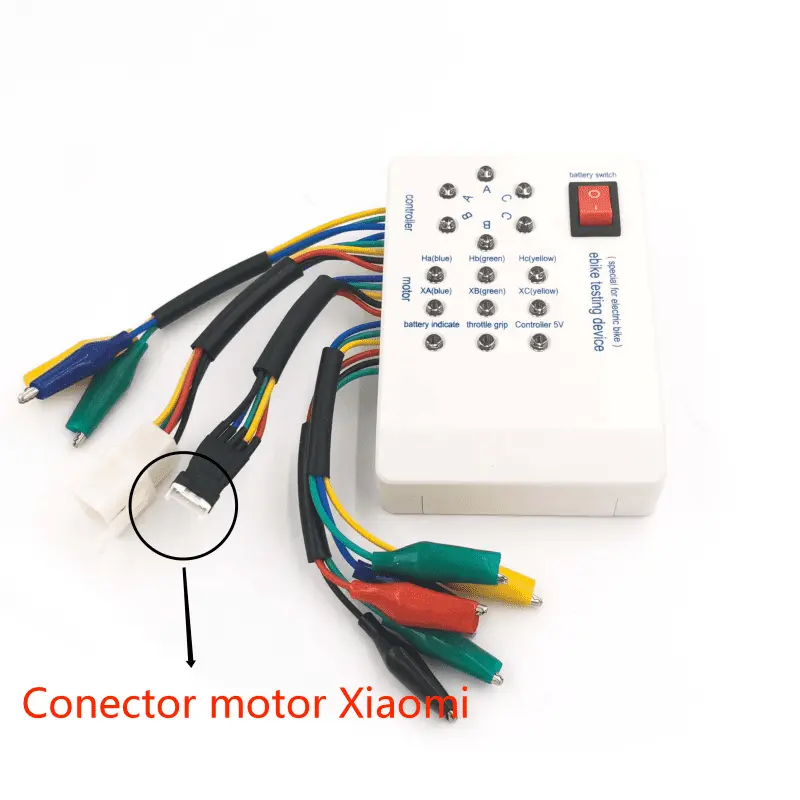 Tester per motore, leva freno e acceleratore ideale per le diagnosi